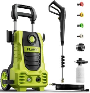 2. FLAWNT Electric Pressure Washer for Car Cleaning