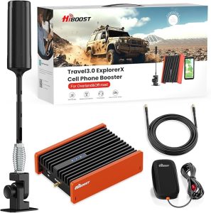 2. HiBoost Cell Phone Signal Booster for Vehicle