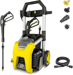 4. Kärcher K1700 Electric Pressure Washer For Car Cleaning