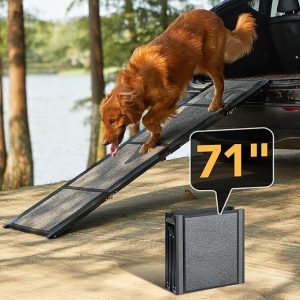 1. PetThem Portable Folding Dog Ramp for Car