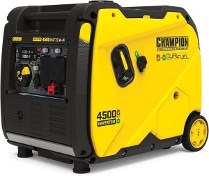 2. Champion 4500-Watt Dual Fuel RV Ready Inverter Generator