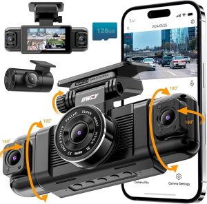 4. IIWEY N5 4 Channel Dash Cam 360° View