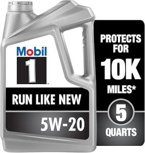 1. Mobil 1 Advanced 5W-20 Full Synthetic Motor Oil