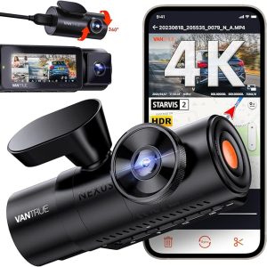 1. Vantrue N4 Pro Front and Rear Dash Cam with Night Vision