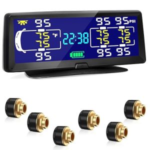 3. Hieha RV Tire Pressure Monitoring System