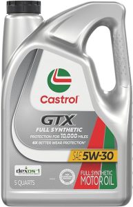 4. Castrol GTX 5W-30 Full Synthetic Motor Oil