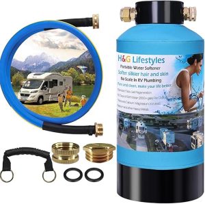 4. H&G lifestyles Portable Water Softener for RV