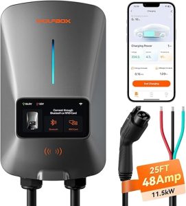 5. WOLFBOX Level 2 EV Charger for Home