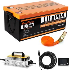 5. Cloudenergy 48V Lithium Golf Cart Battery