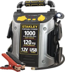 8. STANLEY J5C09 Portable Car Battery Jump Starter