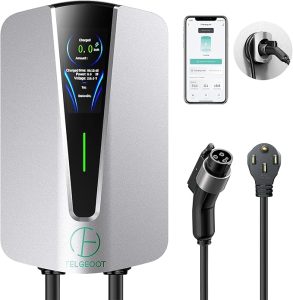 9. TELGEOOT Level 2 EV Charger